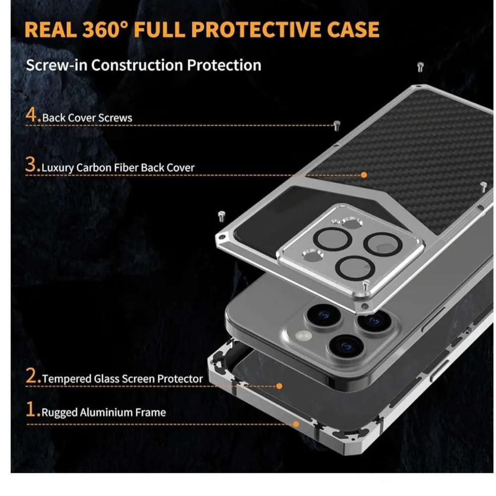 Hualimei luxury case for iPhone 15 pro
